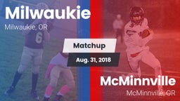 Matchup: Milwaukie High vs. McMinnville  2018