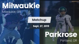 Matchup: Milwaukie High vs. Parkrose  2019