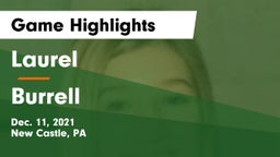Laurel  vs Burrell  Game Highlights - Dec. 11, 2021