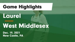 Laurel  vs West Middlesex   Game Highlights - Dec. 19, 2021