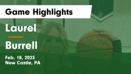 Laurel  vs Burrell  Game Highlights - Feb. 18, 2023