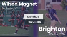 Matchup: Wilson Magnet High S vs. Brighton  2018