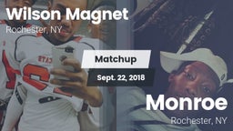 Matchup: Wilson Magnet High S vs. Monroe  2018