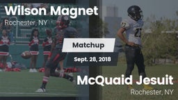 Matchup: Wilson Magnet High S vs. McQuaid Jesuit  2018