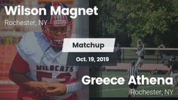 Matchup: Wilson Magnet High S vs. Greece Athena  2019