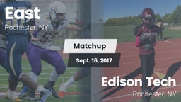 Matchup: East  vs. Edison Tech  2017