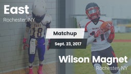 Matchup: East  vs. Wilson Magnet  2017