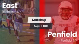 Matchup: East  vs. Penfield  2018