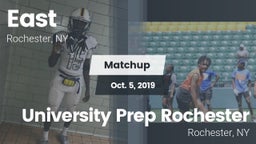 Matchup: East  vs. University Prep Rochester 2019