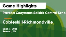 Ravena-Coeymans-Selkirk Central School District vs Cobleskill-Richmondville  Game Highlights - Sept. 6, 2023