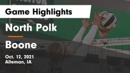North Polk  vs Boone  Game Highlights - Oct. 12, 2021