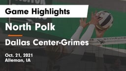 North Polk  vs Dallas Center-Grimes  Game Highlights - Oct. 21, 2021