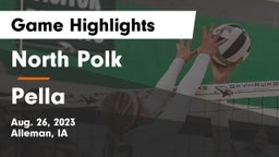 North Polk  vs Pella  Game Highlights - Aug. 26, 2023