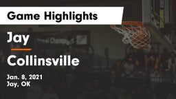 Jay  vs Collinsville  Game Highlights - Jan. 8, 2021