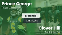 Matchup: Prince George High vs. Clover Hill  2017