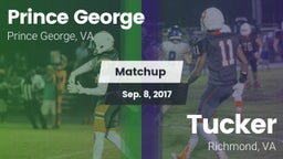 Matchup: Prince George High vs. Tucker  2017