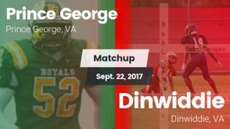 Matchup: Prince George High vs. Dinwiddie  2017