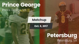 Matchup: Prince George High vs. Petersburg  2017