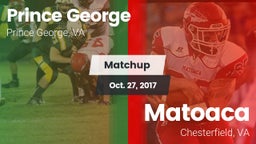 Matchup: Prince George High vs. Matoaca  2017