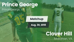 Matchup: Prince George High vs. Clover Hill  2018