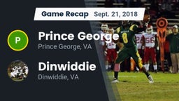 Recap: Prince George  vs. Dinwiddie  2018