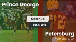 Matchup: Prince George High vs. Petersburg  2018
