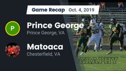 Recap: Prince George  vs. Matoaca  2019