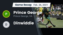 Recap: Prince George  vs. Dinwiddie 2021