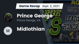 Recap: Prince George  vs. Midlothian 2021