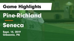 Pine-Richland  vs Seneca  Game Highlights - Sept. 14, 2019