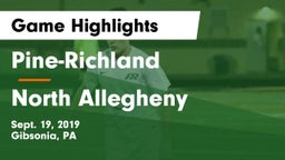 Pine-Richland  vs North Allegheny  Game Highlights - Sept. 19, 2019