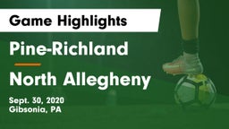 Pine-Richland  vs North Allegheny  Game Highlights - Sept. 30, 2020