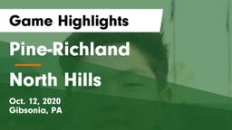 Pine-Richland  vs North Hills  Game Highlights - Oct. 12, 2020