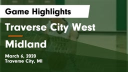 Traverse City West  vs Midland  Game Highlights - March 6, 2020