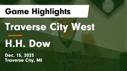Traverse City West  vs H.H. Dow  Game Highlights - Dec. 15, 2023