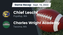 Recap: Chief Leschi  vs. Charles Wright Academy 2022