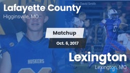Matchup: Lafayette County vs. Lexington  2017