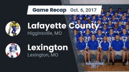 Recap: Lafayette County  vs. Lexington  2017