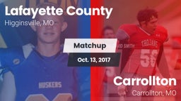 Matchup: Lafayette County vs. Carrollton  2017