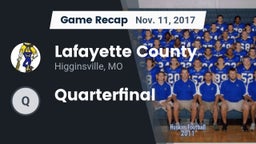 Recap: Lafayette County  vs. Quarterfinal 2017