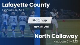 Matchup: Lafayette County vs. North Callaway  2017