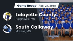 Recap: Lafayette County  vs. South Callaway  2018