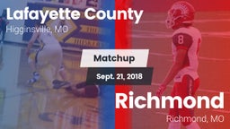 Matchup: Lafayette County vs. Richmond  2018