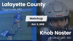 Matchup: Lafayette County vs. Knob Noster  2018