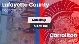 Matchup: Lafayette County vs. Carrollton  2018