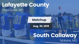 Matchup: Lafayette County vs. South Callaway  2019