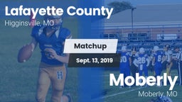 Matchup: Lafayette County vs. Moberly  2019