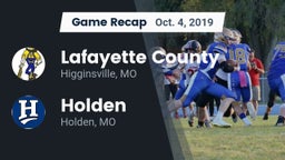 Recap: Lafayette County  vs. Holden  2019