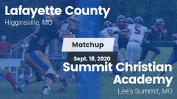 Matchup: Lafayette County vs. Summit Christian Academy 2020