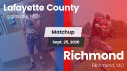 Matchup: Lafayette County vs. Richmond  2020